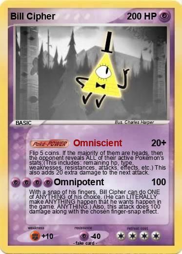 Pokemon Bill Cipher