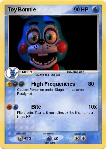 Pokemon Toy Bonnie