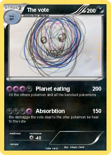 Pokemon The vote