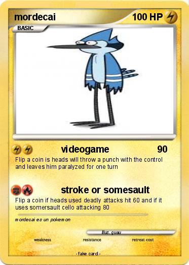 Pokemon mordecai