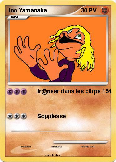 Pokemon Ino Yamanaka