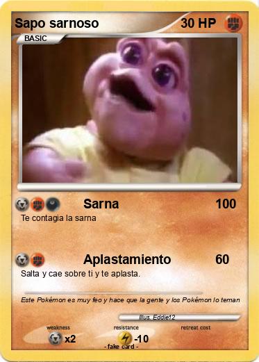Pokemon Sapo sarnoso