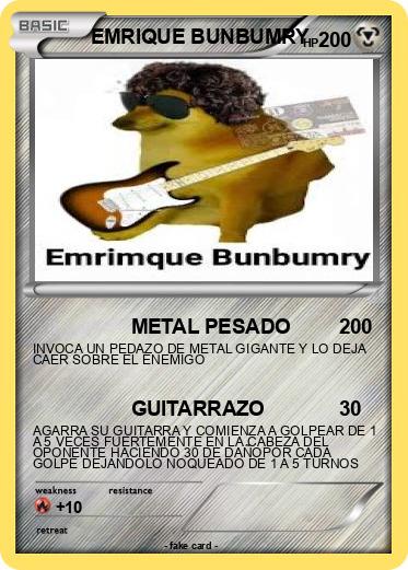 Pokemon EMRIQUE BUNBUMRY
