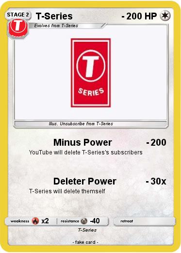 Pokemon T-Series                    -