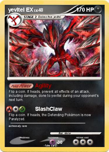 Pokemon yevltel EX