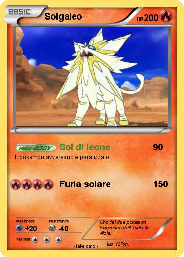 Pokemon Solgaleo