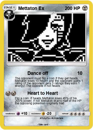 Pokemon Mettaton Ex