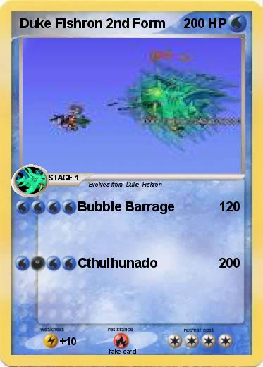 Pokemon Duke Fishron 2nd Form