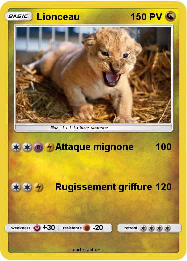 Pokemon Lionceau