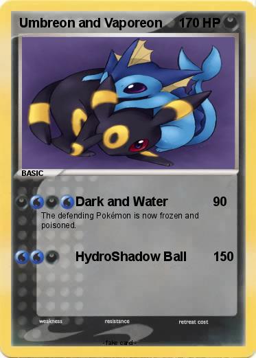 Pokemon Umbreon and Vaporeon