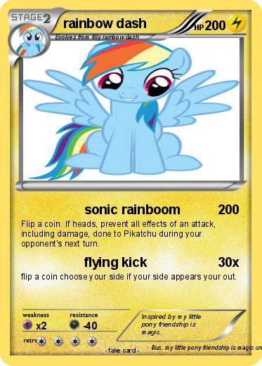 Pokemon rainbow dash
