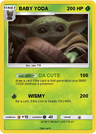 Pokemon BABY YODA