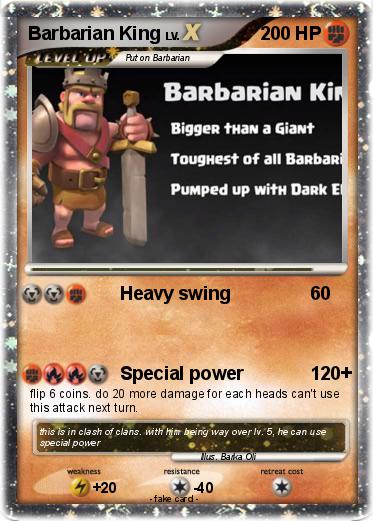 Pokemon Barbarian King