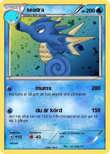 Pokemon seadra