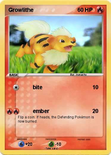 Pokemon Growlithe