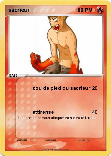 Pokemon sacrieur