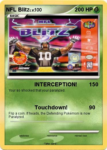 Pokemon NFL Blitz