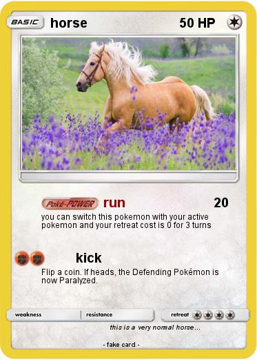 Pokemon horse