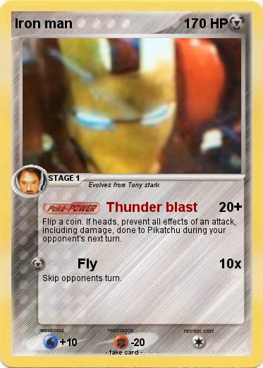 Pokemon Iron man