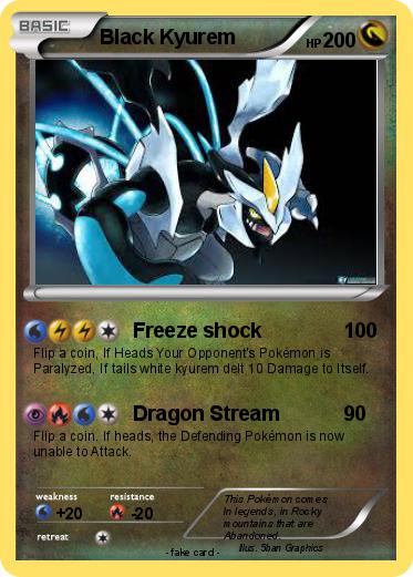 Pokemon Black Kyurem