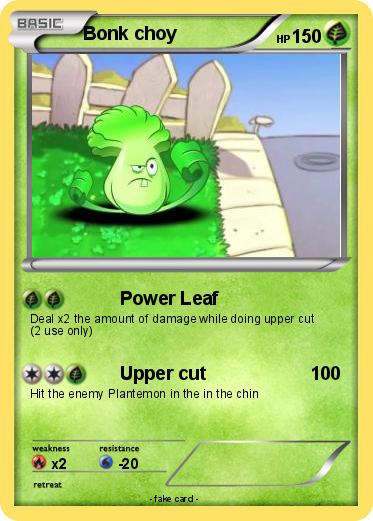 Pokemon Bonk choy