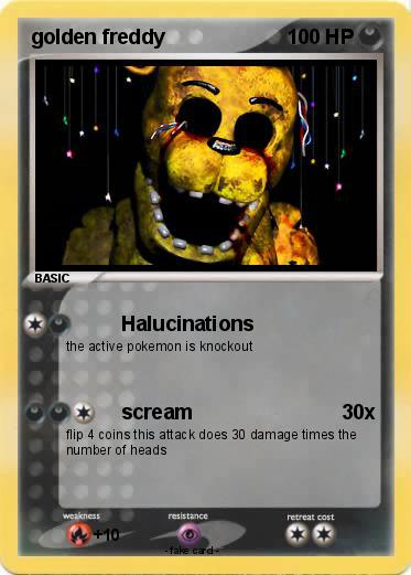 Pokemon golden freddy