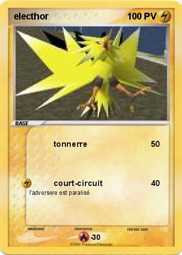 Pokemon electhor