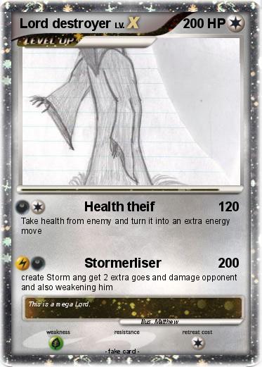 Pokemon Lord destroyer