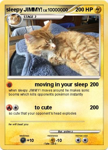 Pokemon sleepy JIMMY!
