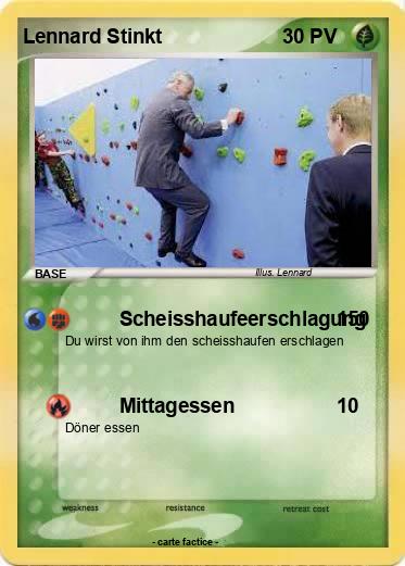 Pokemon Lennard Stinkt