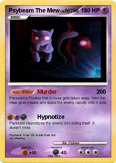 Pokemon Psybeam The Mew