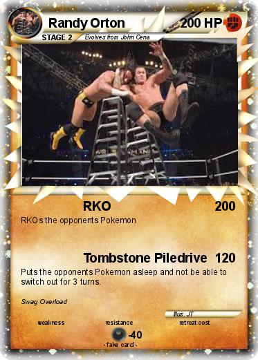 Pokemon Randy Orton