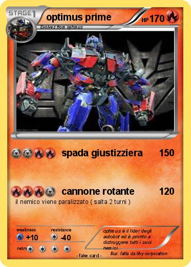 Pokemon optimus prime