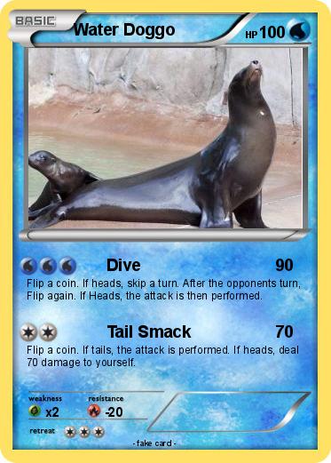 Pokemon Water Doggo
