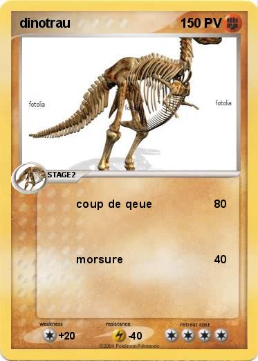 Pokemon dinotrau