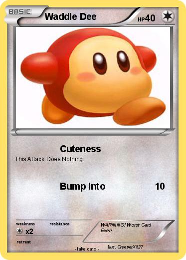Pokemon Waddle Dee