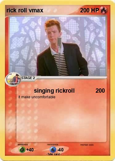 Pokemon rick roll vmax