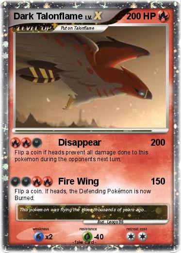 Pokemon Dark Talonflame