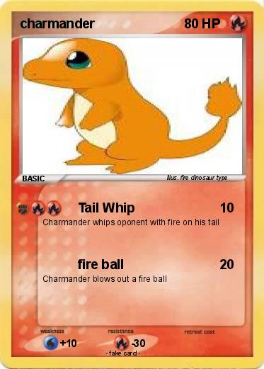 Pokemon charmander