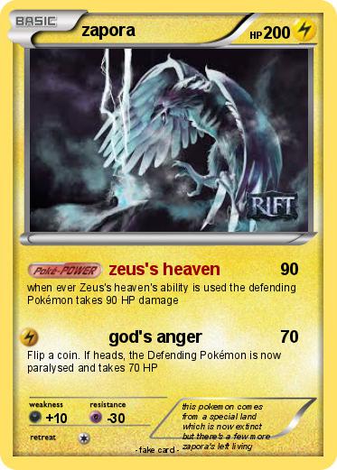 Pokemon zapora