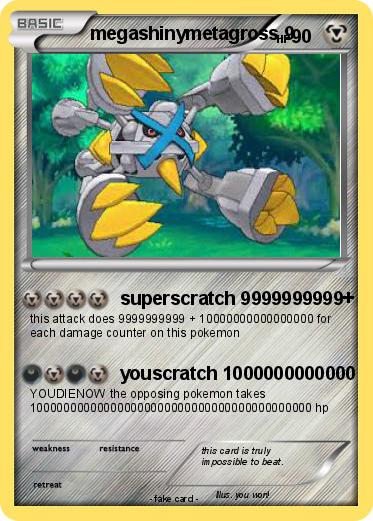 Pokemon megashinymetagross 9