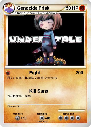 Pokemon Genocide Frisk