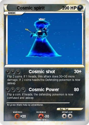 Pokemon Cosmic spirit