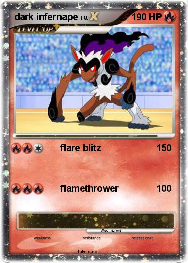 Pokemon dark infernape