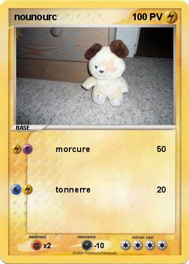 Pokemon nounourc
