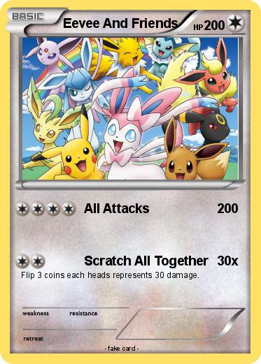 Pokemon Eevee And Friends