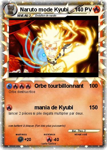 Pokemon Naruto mode Kyubi