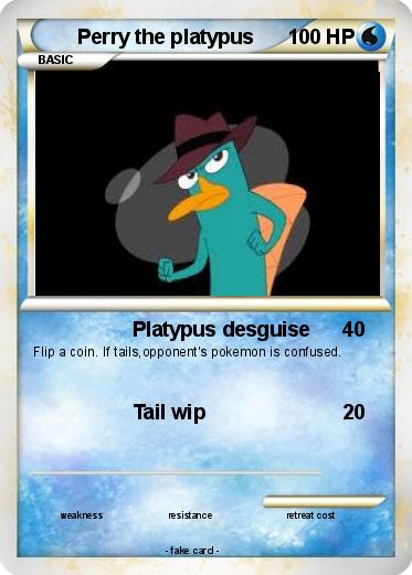 Pokemon Perry the platypus