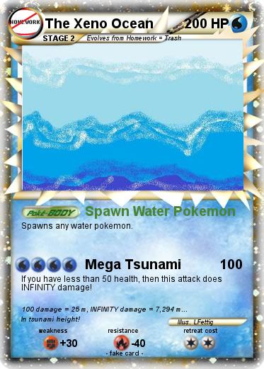 Pokemon The Xeno Ocean