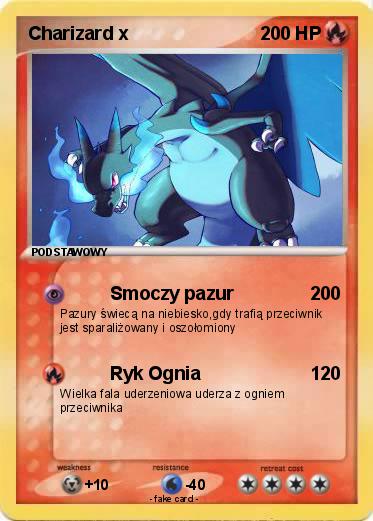 Pokemon Charizard x